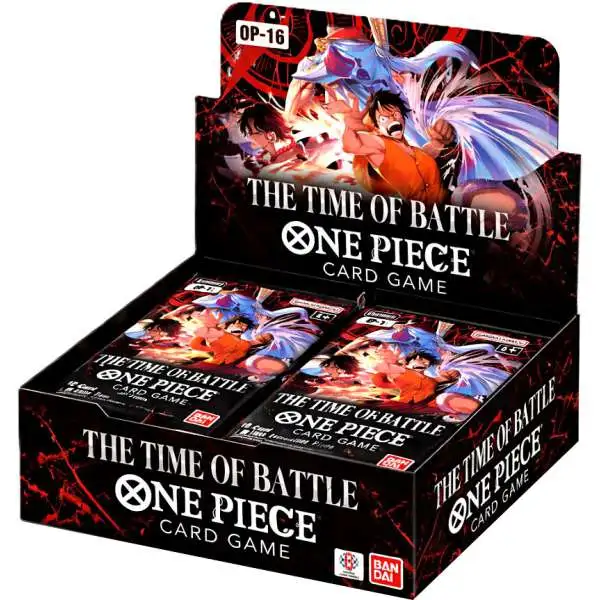 One Piece Trading Card Game The Time of Battle Booster Box OP-16 [ENGLISH, 24 Packs] (Pre-Order ships June)