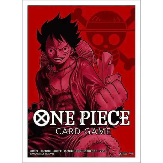 One Piece Trading Card Game Assortment 1 Monkey D Luffy Card Sleeves