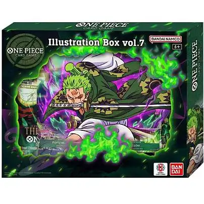 One Piece Trading Card Game Illustration Box Vol. 7 Collection [4 Booster Packs & 2 Promo Cards] (Pre-Order ships July)