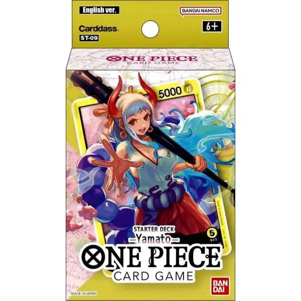 One Piece Trading Card Game Yamato Starter Deck ST-09 [ENGLISH, 51 Cards]