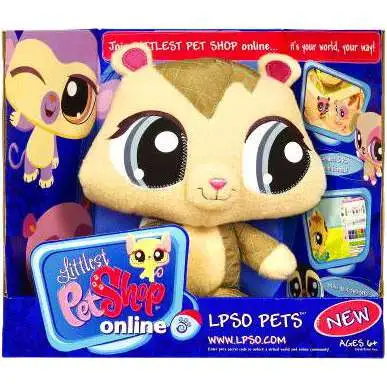 Littlest Pet Shop Online LPSO Pets Chipmunk Plush