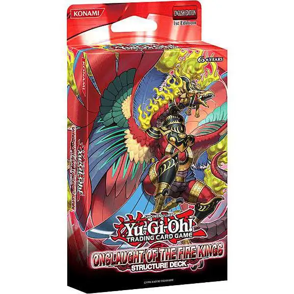 YuGiOh Onslaught of the Fire Kings (1st Edition) Structure Deck