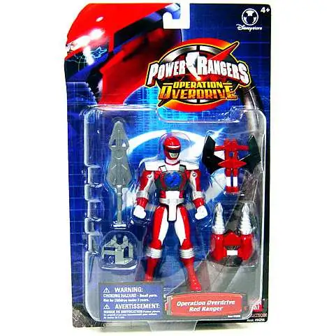 Power Rangers Operation Overdrive Red Ranger Exclusive Action Figure [Metallic]