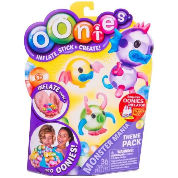 Oonies Monster Mania Theme Pack