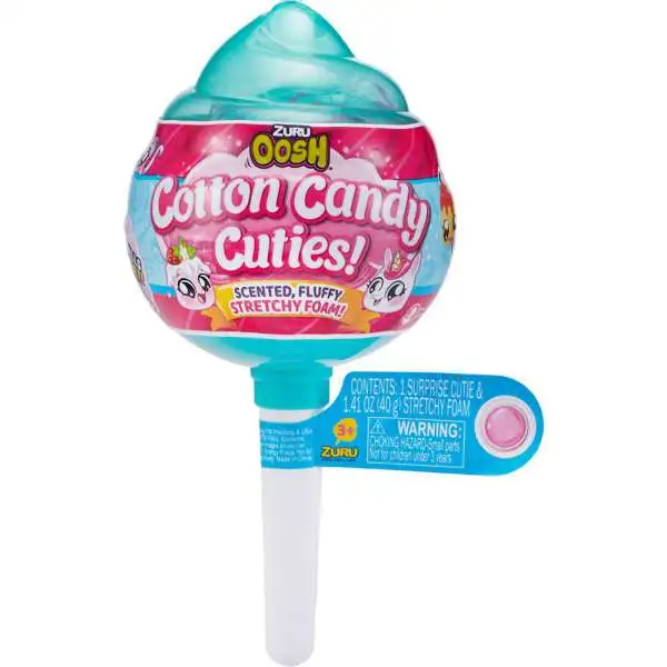 Oosh Cotton Candy Cuties Stretchy Foam Series 1 MEDIUM Pop Mystery Pack [RANDOM Color!]