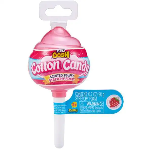 Oosh Cotton Candy Stretchy Foam Series 1 SMALL Pop Mystery Pack [RANDOM Color!]