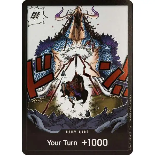 One Piece Trading Card Game Awakening of the New Era DON!! DON!! Card OP05-046 [Alternate Art]