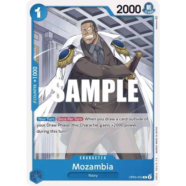 One Piece Trading Card Game Awakening of the New Era Common Mozambia OP05-053