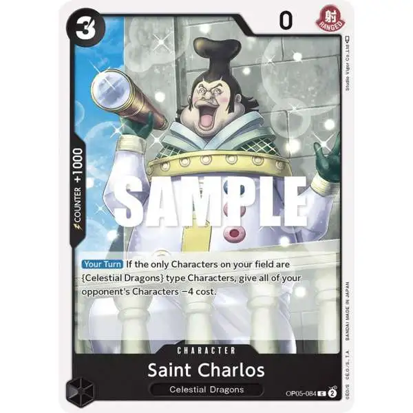One Piece Trading Card Game Awakening of the New Era Common Saint Charlos OP05-084