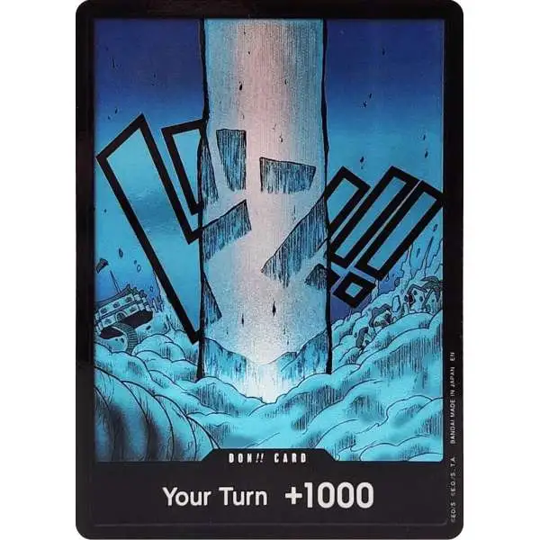 One Piece Trading Card Game Adventure on KAMI's Island DON!! DON!! Card [(Enel Lightning)]