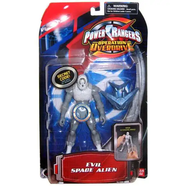 Power Rangers Operation Overdrive Evil Space Alien Action Figure