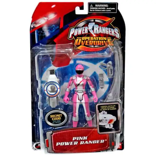 Power Rangers Operation Overdrive Pink Power Ranger Action Figure