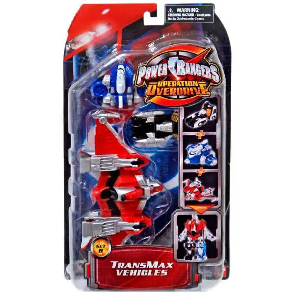 Power Rangers Operation Overdrive TranxMax Vehicles [Set B]