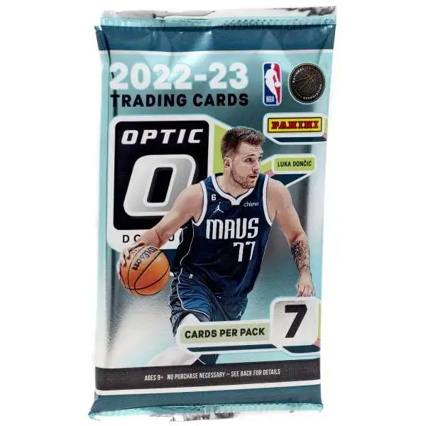 NBA Panini 2022-23 Donruss Optic Basketball Trading Card MEGA Box Pack [7 Cards]