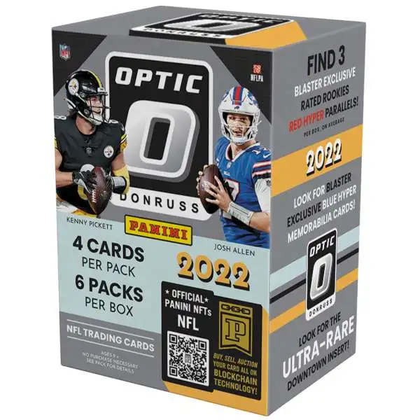 2022 Donruss Optic Football Checklist, Set Info, Boxes, Reviews