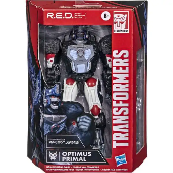 Transformers RED [Robot Enhanced Design] Optimus Primal Action Figure