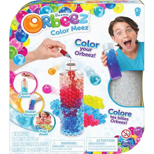 Orbeez Color Meez Activity Kit [400 Water Beads & 800 Seeds]