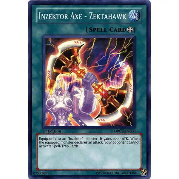 YuGiOh YuGiOh 5D's Order of Chaos Super Rare Inzektor Axe - Zektahawk ORCS-EN000