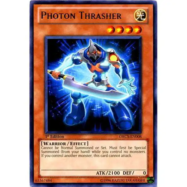 YuGiOh YuGiOh 5D's Order of Chaos Rare Photon Thrasher ORCS-EN008
