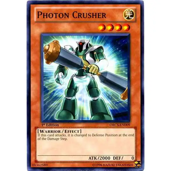 YuGiOh YuGiOh 5D's Order of Chaos Common Photon Crusher ORCS-EN009