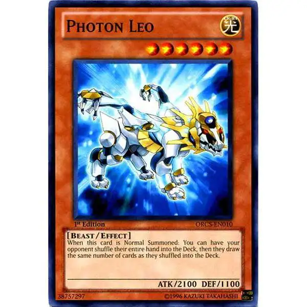 YuGiOh YuGiOh 5D's Order of Chaos Common Photon Leo ORCS-EN010