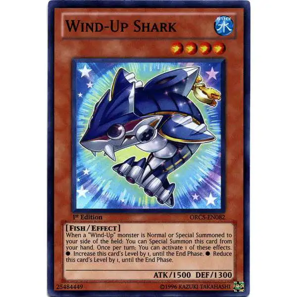 YuGiOh YuGiOh 5D's Order of Chaos Super Rare Wind-Up Shark ORCS-EN082