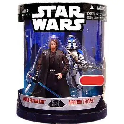 Star Wars Revenge of the Sith Order 66 Anakin Skywalker & Airborne Trooper Exclusive Action Figure 2-Pack #5 of 6