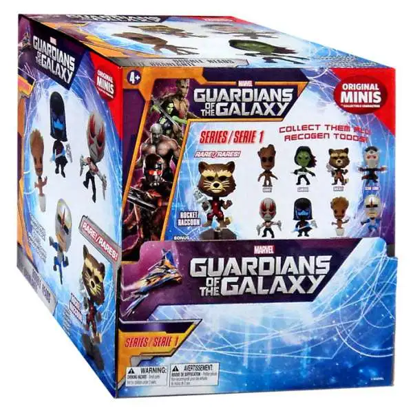 Marvel Original Minis Series 1 Guardians of the Galaxy Bobble Head Mystery Box [24 Packs]