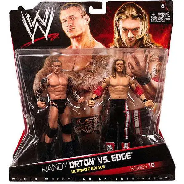WWE Wrestling Battle Pack Series 10 Randy Orton vs. Edge Action Figure 2-Pack