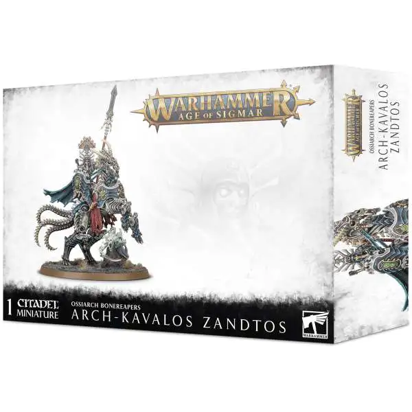 Warhammer Age of Sigmar Ossiarch Bonereapers Arch-Kavalos Zandtos