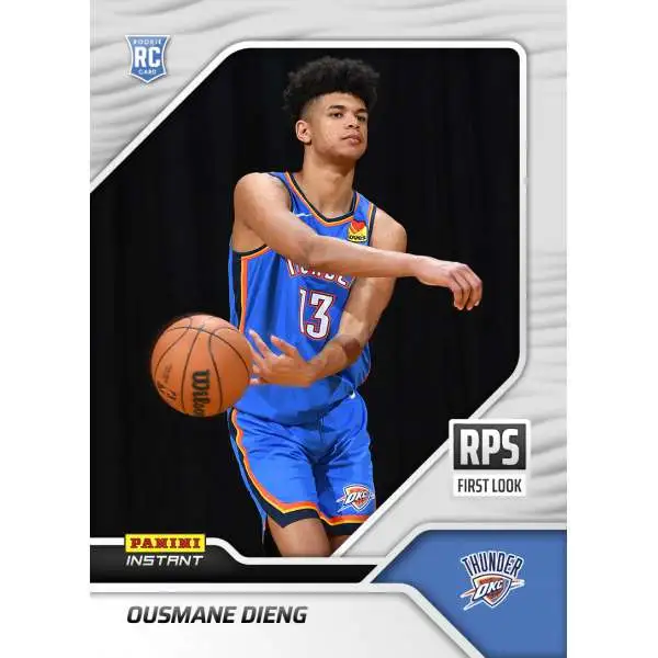 NBA Oklahoma City Thunder 2022-23 Instant RPS First Look Basketball Ousmane Dieng RPS-10 [Rookie Card]