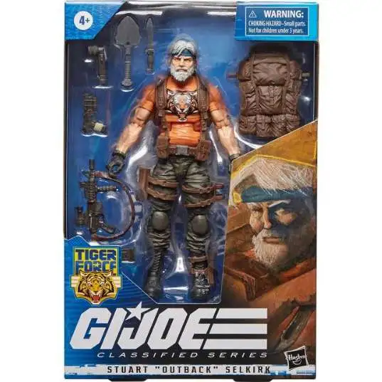 GI Joe Tiger Force Classified Series Stuart "Outback" Selkirk Exclusive Action Figure