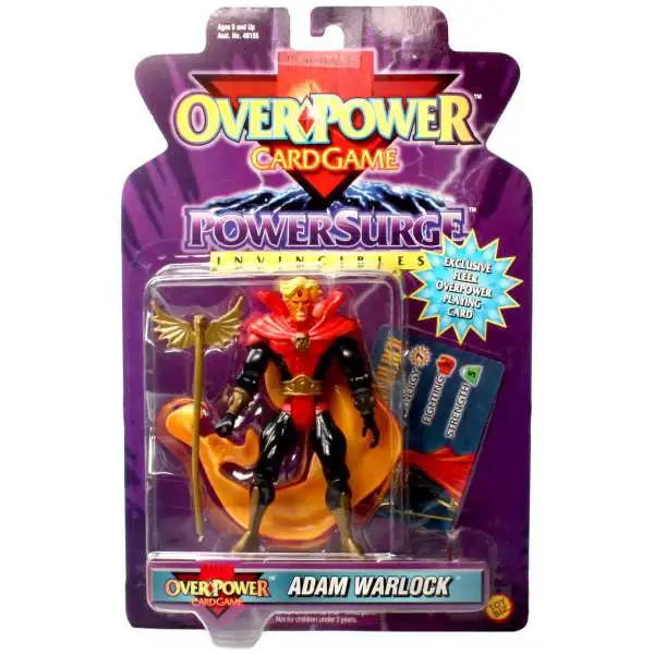 Marvel OverPower Card Game Power Surge Invincibles Adam Warlock Action Figure