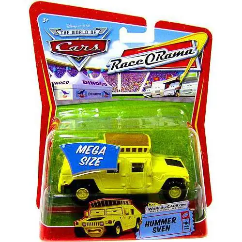 Disney / Pixar Cars The World of Cars Race-O-Rama Sven the Hummer Diecast Car #11