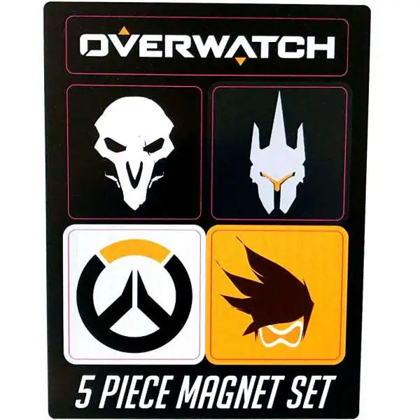 Overwatch Magnets 5 Piece Set