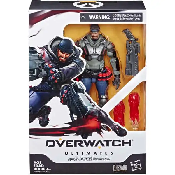 Overwatch Ultimates Blackwatch Reyes (Reaper) Action Figure