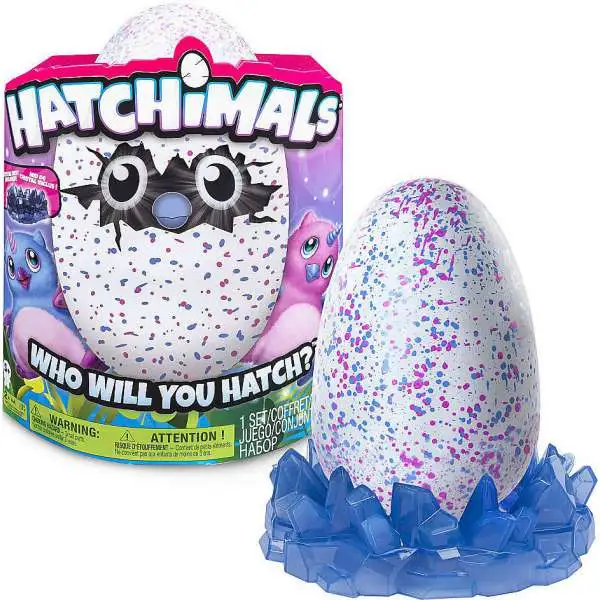 Hatchimals Owlicorn Exclusive Magical Creature [RANDOM Color (Pink or Blue)]
