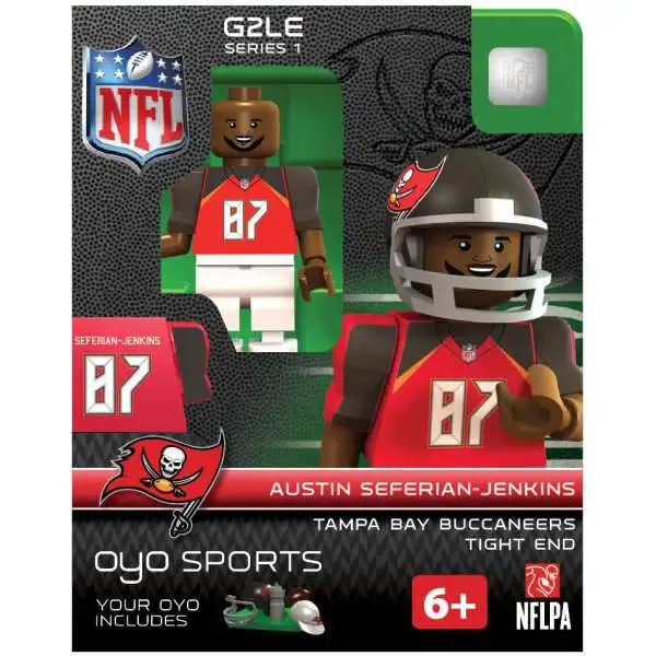 Tampa Bay Buccaneers NFL Generation 2 Series 1 Austin Seferian-Jenkins Minifigure