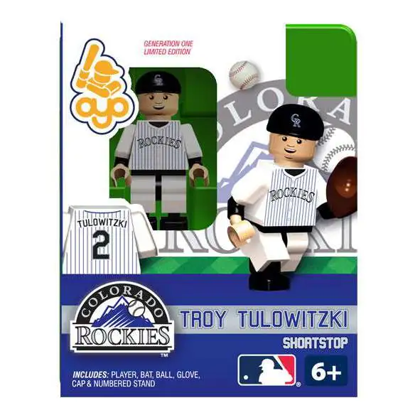 Colorado Rockies MLB Generation 1 Troy Tulowitzki Minifigure