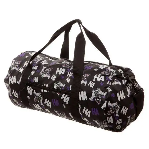DC Batman Joker Packable Duffle Bag Apparel