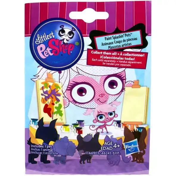 Littlest Pet Shop 2014 Series 1 Paint Splashin' Pets Mystery Pack