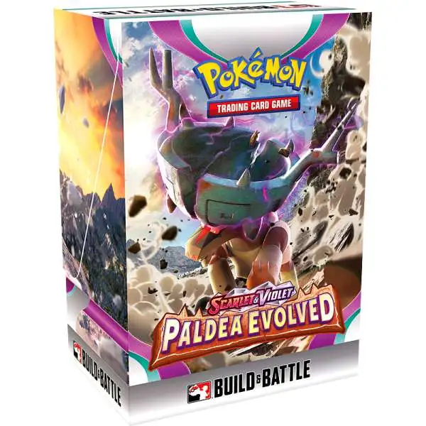 Pokemon Scarlet & Violet Paldea Evolved Build & Battle Box [4 Booster Packs & Promo Card]