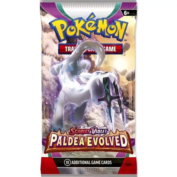 Pokemon Scarlet & Violet Paldea Evolved Booster Pack [10 Cards]