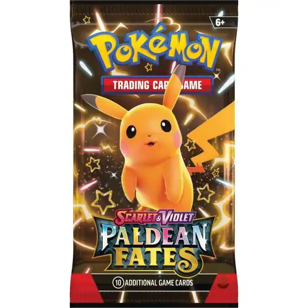 Pokemon Trading Card Game Scarlet & Violet Paldean Fates Booster Pack [10 Cards]