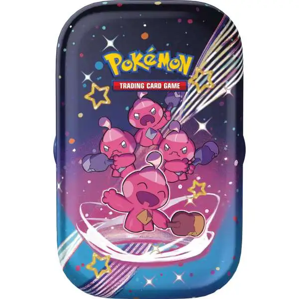 Pokemon Scarlet & Violet Paldean Fates Tinkatink Mini Tin [2 Booster Packs & Art Card]