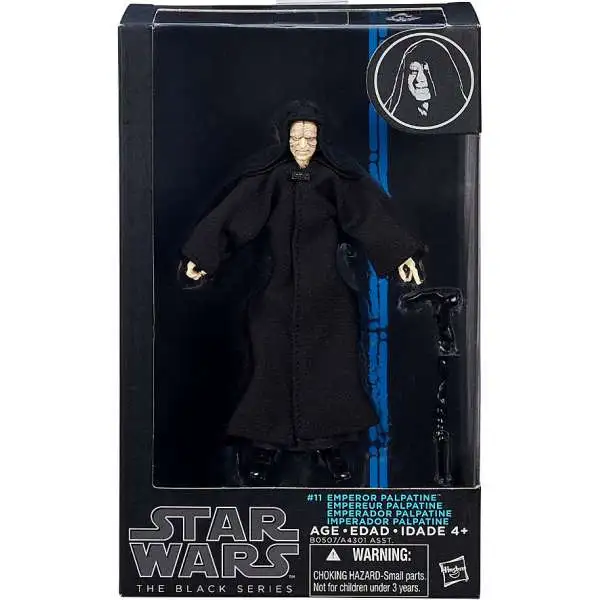 Star Wars Return of the Jedi Black Series Wave 8 Emperor Palpatine Action Figure
