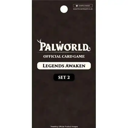 Palworld Trading Card Game Legends Awaken Booster Pack POCGe-BP02