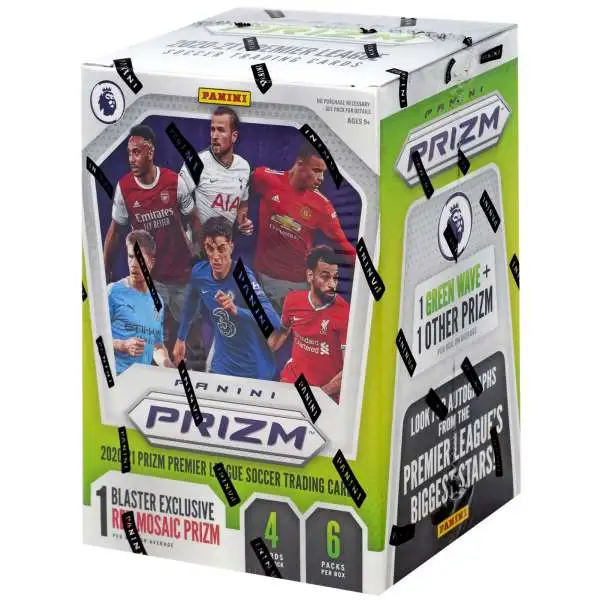 MLS Prizm 2020-21 Premier League Soccer Trading Card BLASTER Box [6 Packs]