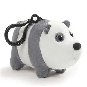 We Bare Bears Panda 2.5-Inch Plush Backpack Clip