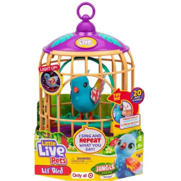 Little Live Pets Lil' Bird Pango Exclusive Interactive Toy [Jungle Series]